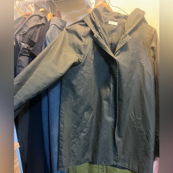 Wax hunting jacket in olive - Picture 4 of 7